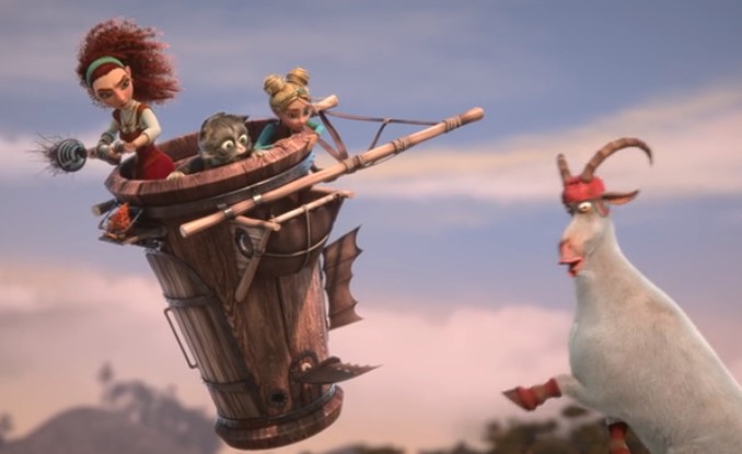 Яга и книга заклинаний смотреть онлайн